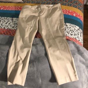 Light Khaki, Gap Signature Skinny Ankle pant